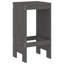 Azury Brayden Studio Bar Set with Wood Frame and Solid Wood Outer Material-1782433829