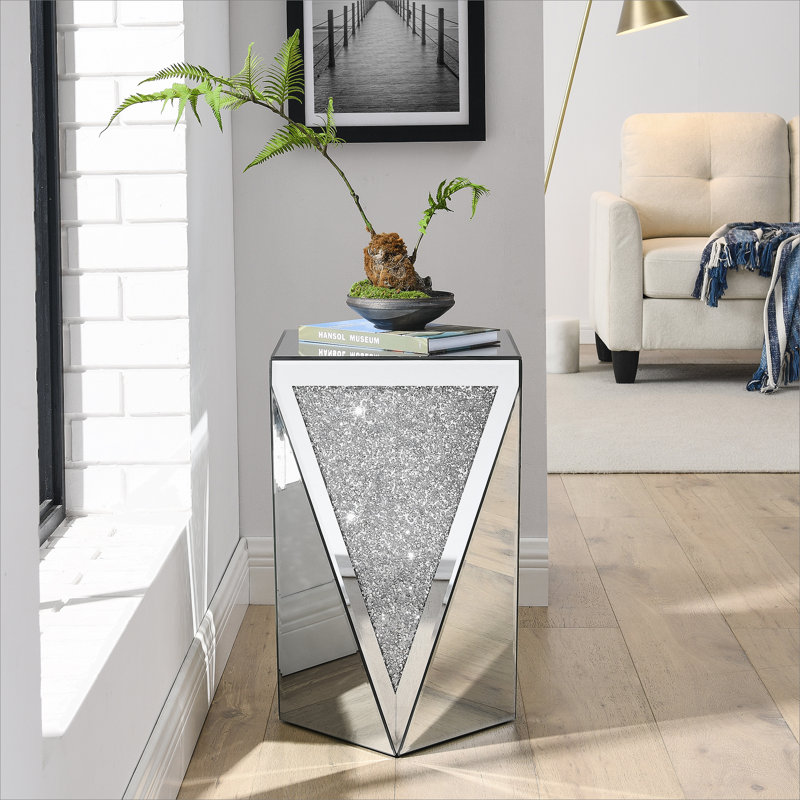 Ensemble de tables de bout en verre