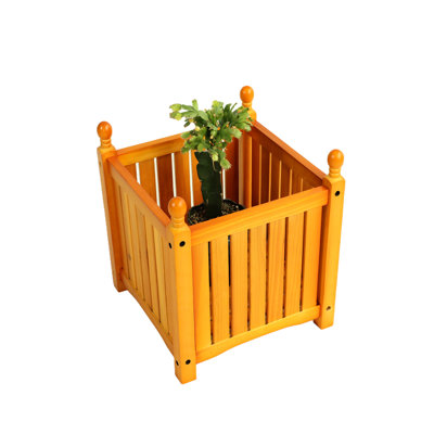 Le pot de fleurs carré pour l'extérieur, ajoute de l'élégance à la terrasse ou au porche, contient tous les pots en pot, idéal et convient aux pots de légumes