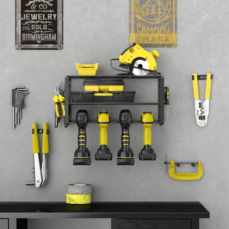 Power Tool Organizer And Storage Rack