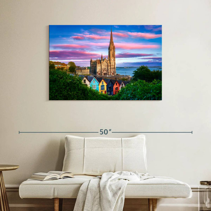Adella Cobh Cathedral, 26" H x 39" W