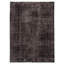 Tapis noir en laine noué à la main de conception unique 2000 pi 6 pi 11 po x 9 pi 9 po Olaitan