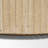 Elara Ribbed Oblong Travertine Coffee Table