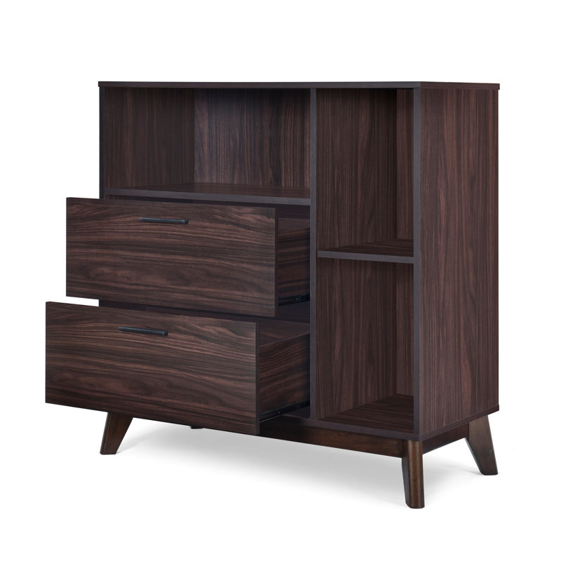 Armoire d'appoint Bara, Brun