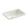 Ladena® Finish Vitreous China Rectangular Undermount Bathroom Sink with Overflow
