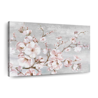 Printemps, fleurs de cerisier sur toile