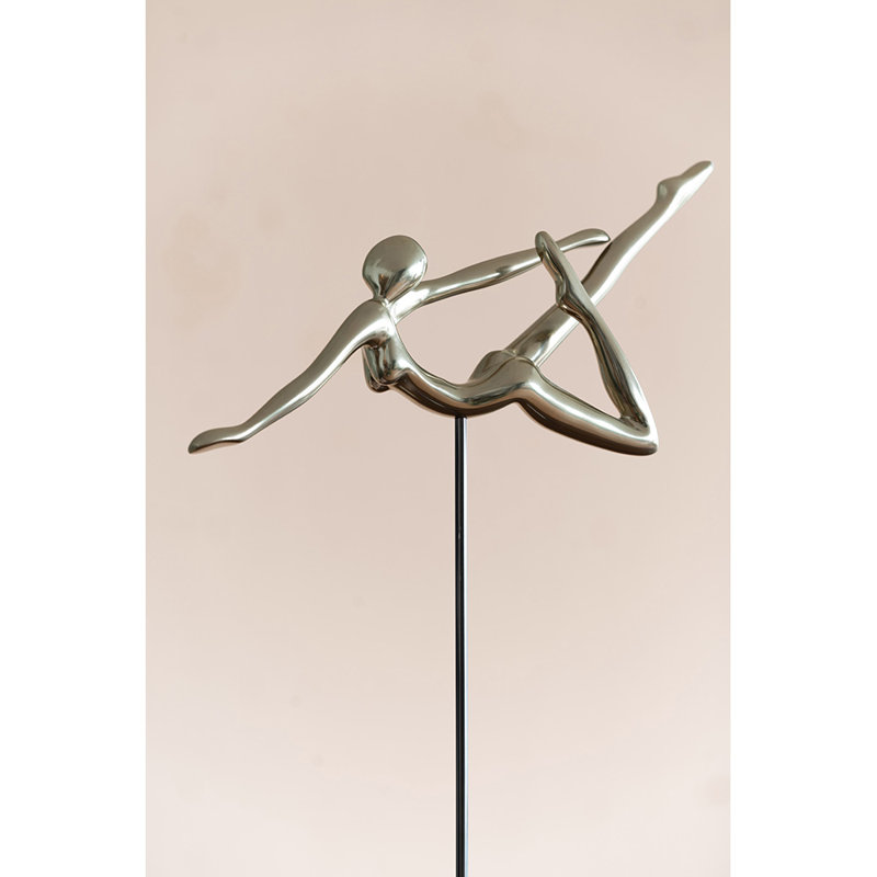 Objet décoratif Aderita, H 28,3 po x l 5,1 po x P 9,4 po