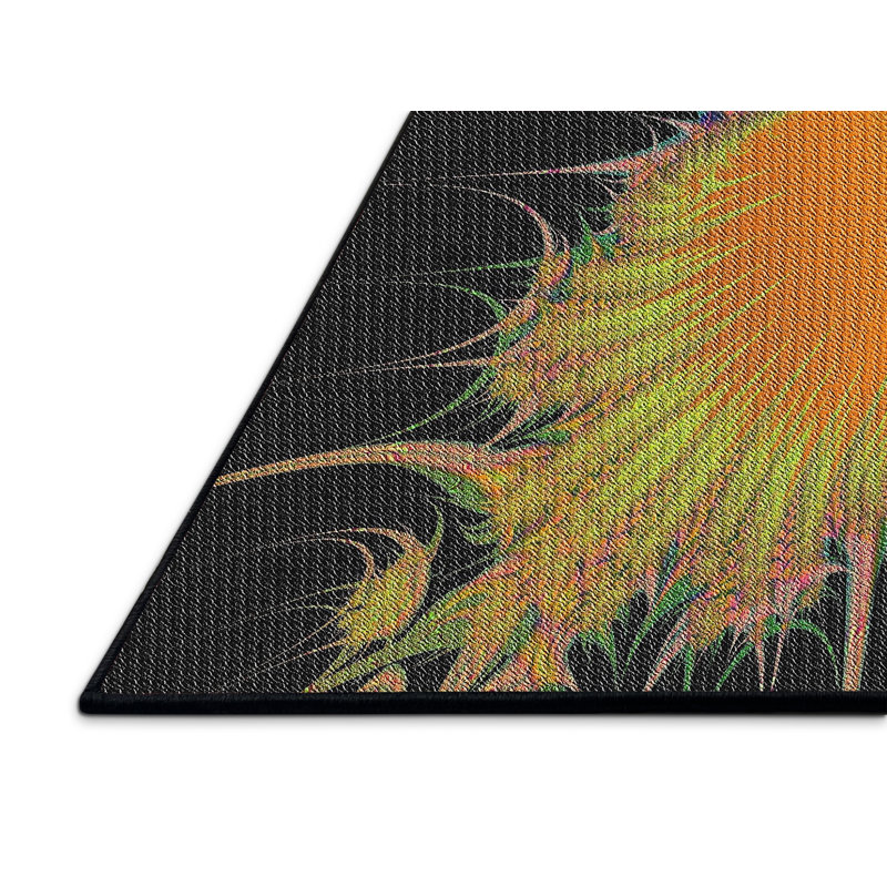 Tapis orange, Rectangle 5 pi x 7 pi