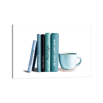 Book Lover by Elza Fouche - Wrapped Canvas Print