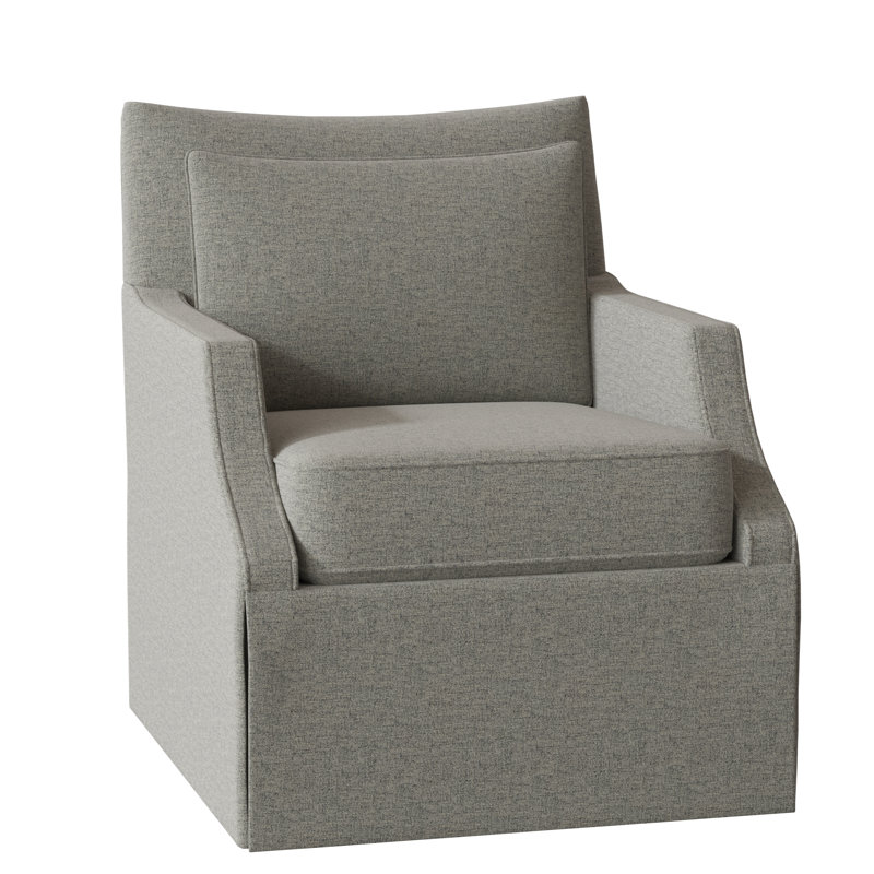 Fauteuil l 29 po Holly, 3160 platine 100% polyester, Noisette