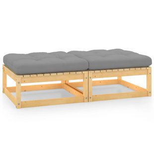 Pine Outdoor Ottoman