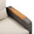 3-Piece Patio Recliner Set with Cushions and Table, Weather-Resistant Wicker and Eucalyptus Wood Arms-112475980