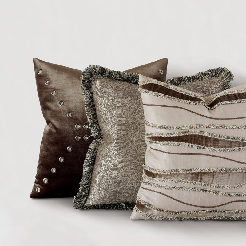 Teryn Square Pillow Cover & Insert