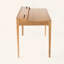 Bureau d'écriture simple en bois de frêne très fonctionnel-778962190-778962191