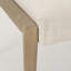 Chaise parsons en lin crème-2070410538