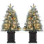 3' H Lighted Artificial Christmas Tree