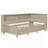 Functional Wood Daybed with Ample Storage Shelves and Drawers, Perfect for Organized and Comfortable Living Spaces-2044144805