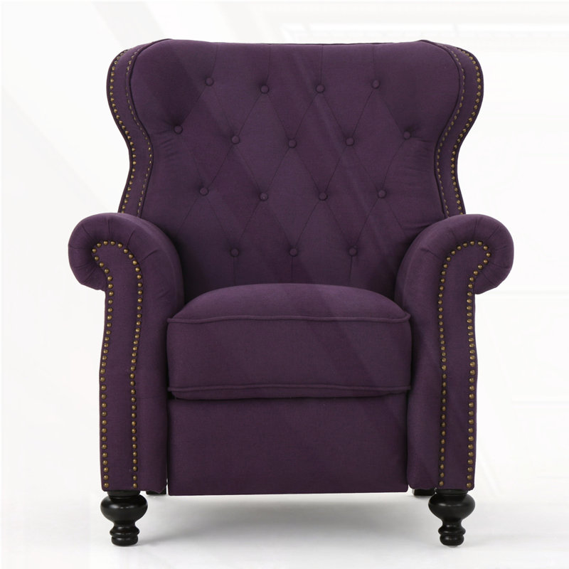 Fauteuil inclinable Accent, Tissu prune