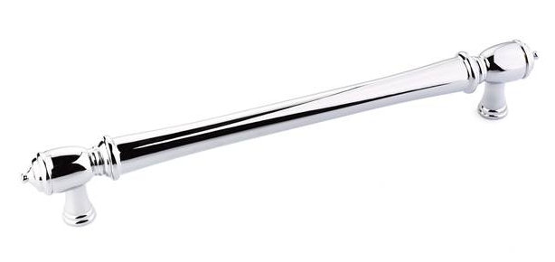 Poignée de broche 18 po Emtek, Chrome poli, 12", 1