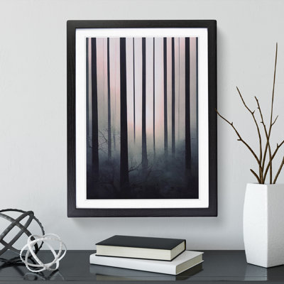 Forest At Dusk No.2 - Single Picture Frame Print