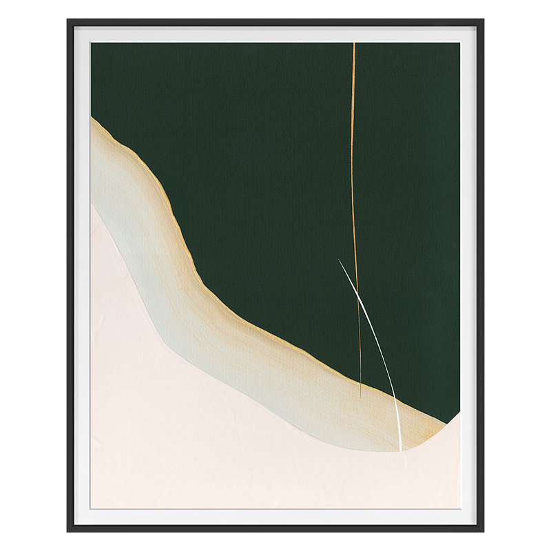 Won't You Print by Amy Stewart, 38" H x 31" W, Black