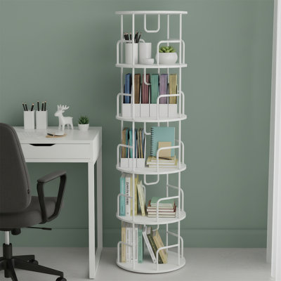 Tour à 5 niveaux avec bibliothèque pivotante à 360 degrés
