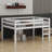 Wood Loft Bed With Ladder-1263386806