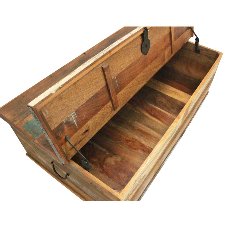 Lottie Solid Wood Top Coffee Table