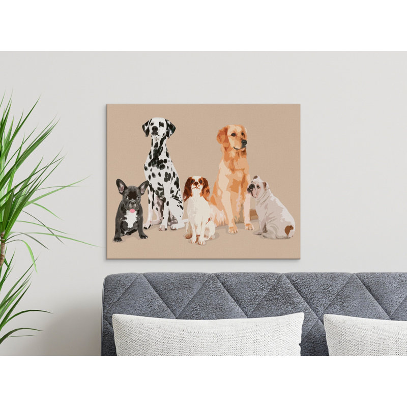 Portwood Wrapped Canvas Print Set, 48x16