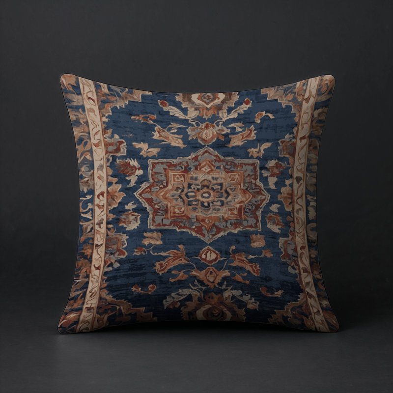 Coussin décoratif intérieur et extérieur Modern, Carré 16 po, Gris abstrait 28