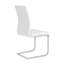 Chaise d'appoint rembourrée en similicuir H 18,5 po Haugen-31381536-40759746-119009919