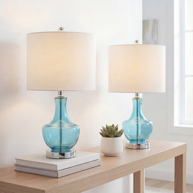 Glass Table Lamp