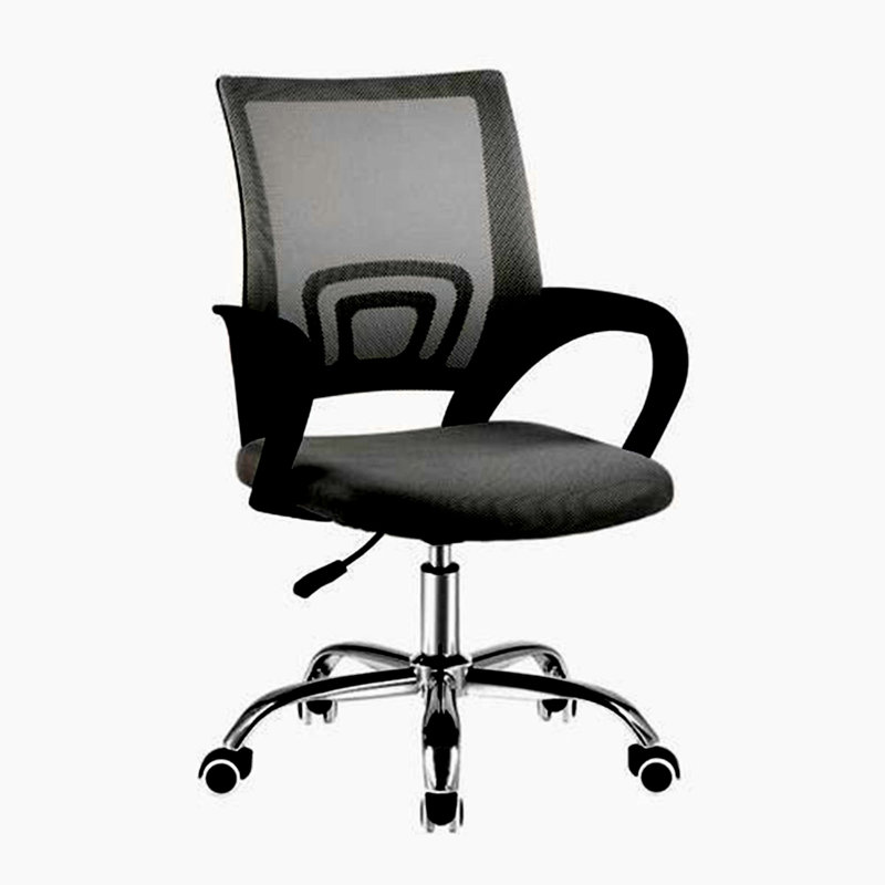Anbritt Polyester Blend Executive Chair, Gray