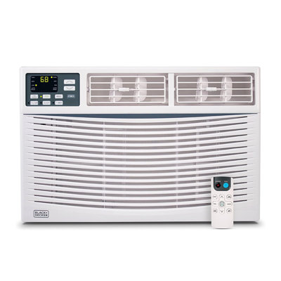 BWAC Series BLACK+DECKER 12,000 BTU Window Air Conditioner Unit, AC Cools Up to 550 Square Feet, White