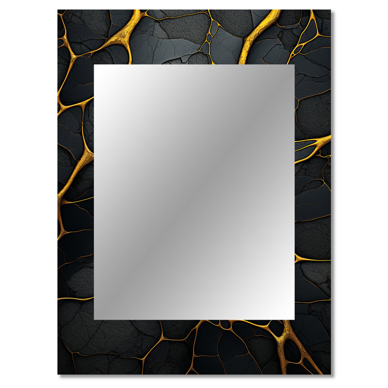 Taliesen - Landscapes Decorative Mirror On Metal, 40 po x 30 po