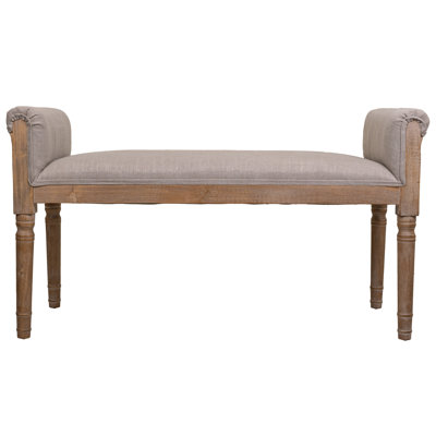 Syliva Polyester Upholstered Bench