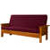 Textured Grid Stretchy Washable Box Cushion Futon Slipcover