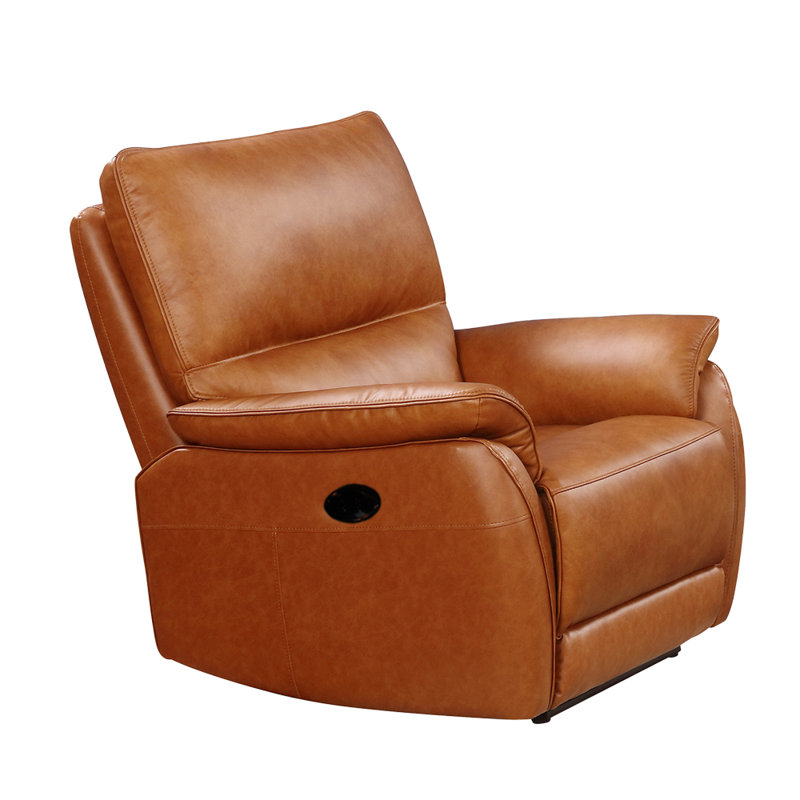 Arnedra 87cm Wide Manual Reclining Recliner, Tan