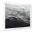 White Single Picture Framed
