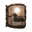 1 - Light Flush Mounted Sconce