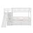 Twin Over Twin Wood Bunk Bed With Storage Staircase, Slide And 2 Drawers For Kids, Boys, Girls, Small Rooms-413838835
