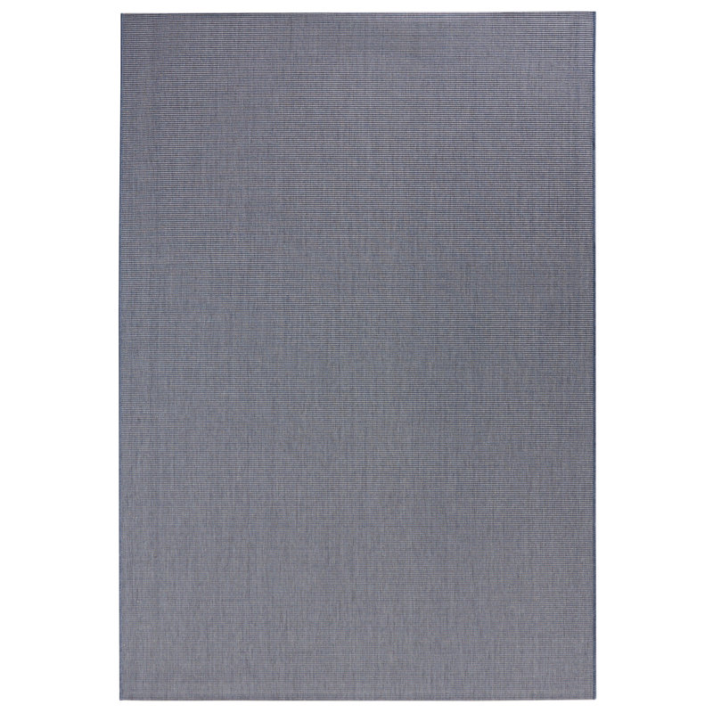 Meadow Flatweave Blue Rug, Rectangle 80 x 150 cm