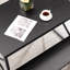 3-Pieces Dining Table Set, Rectangle Dinette With 2 Benches, Metal Frame For Dining Room, Living Room-101032559