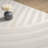 Abani Oltmann Oltmann100A Neutral Modern Linear Cream Area Rug-3978648