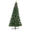 Arbre de Noël pin vert givré 10 'avec 850 lumières DEL H 10'-20202540