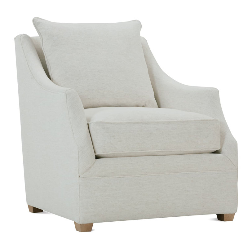 Kori Chair, Brown, Nomad Snow Polyester Blend, 38"H x 33"W x 39"D