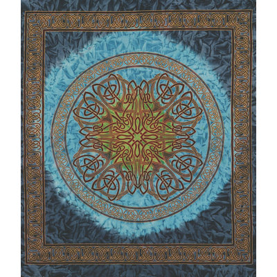 Cotton Celtic Tie-Dye Tablecloth Rectangle