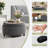 Upholstered Storage Ottoman – Multi-Functional Footrest & Hidden Storage-1033701346
