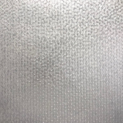 Rouleau de papier peint nid d'abeille en carbone 33 pi x l 20,5 po Julia