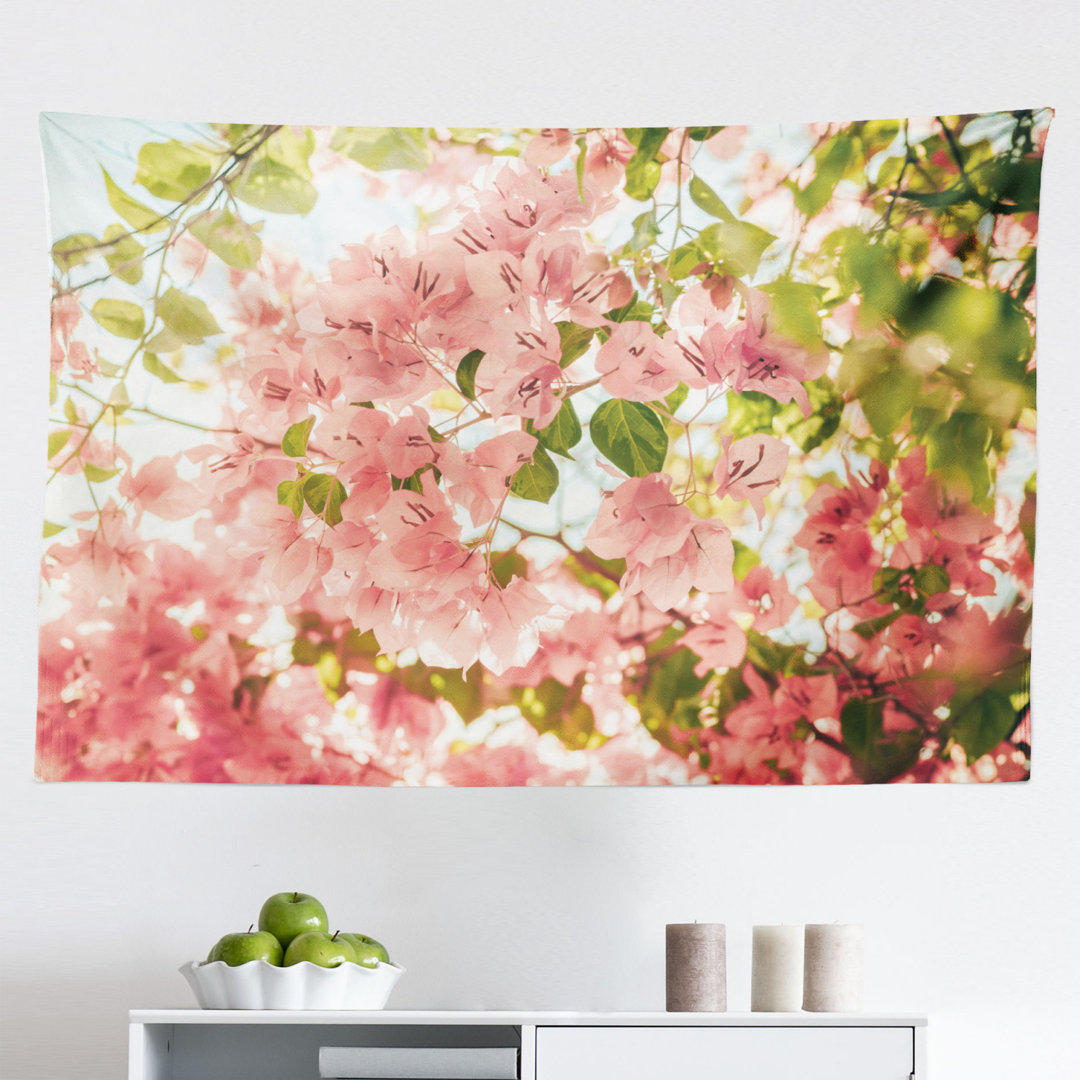 Wandbehang Bougainvillea Blumen